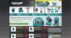 Desktop Screenshot of aircraft-kompresory.cz